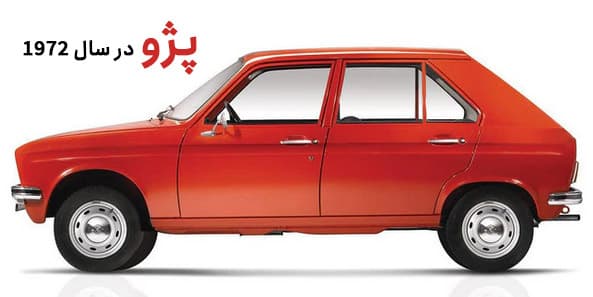 تاریخچه پژو 8 عکس پژو در سال 197