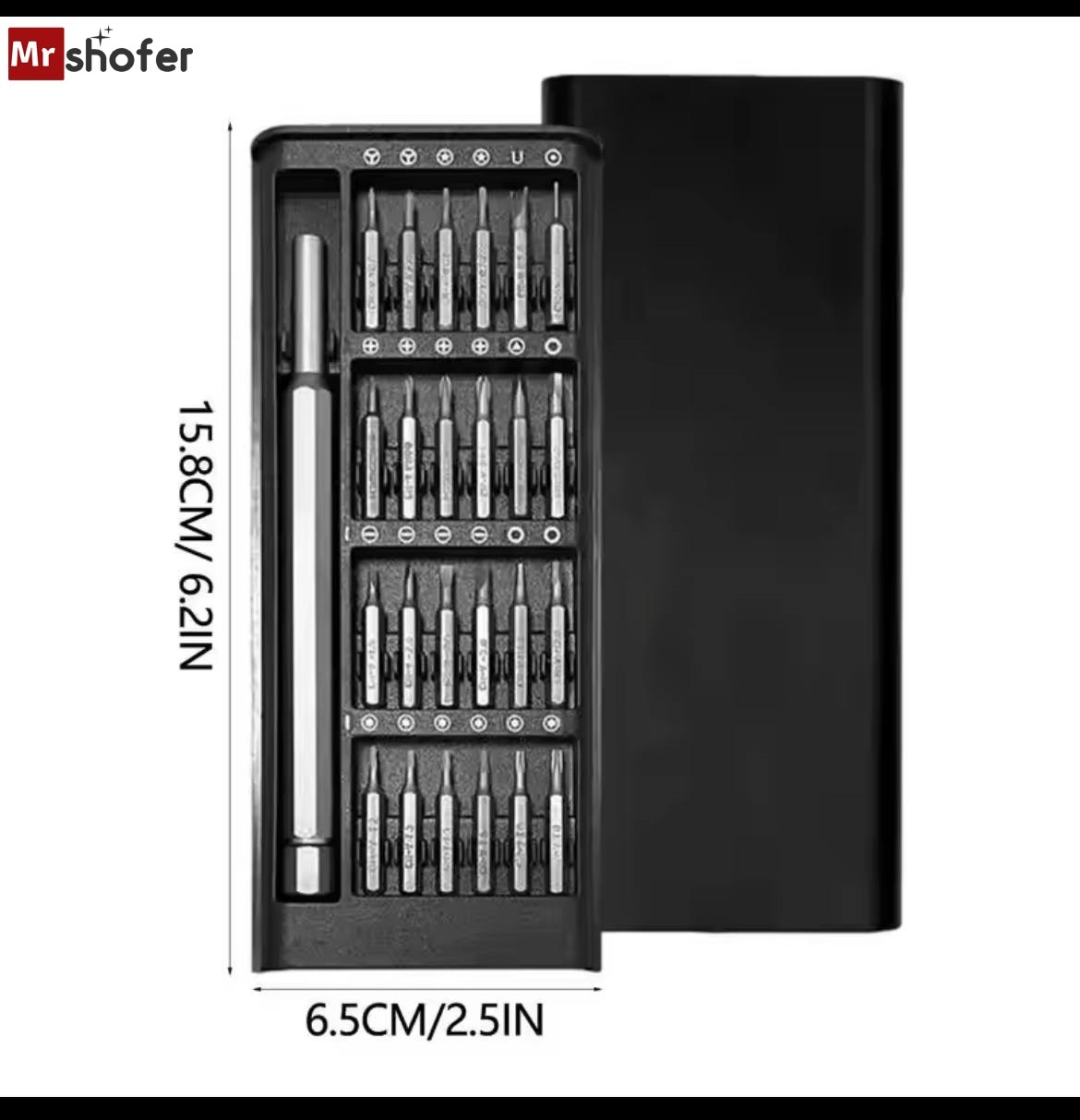 ست پیچ گوشتی ریز ساعتی ۲۴ عددی مدل 6024 1 ست ابزار کوچک