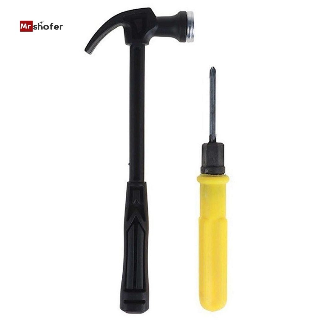 پک چکش و پیچگوشتی کوچک خودرو و خانه 3 ست چکش و پیچ گوشتی