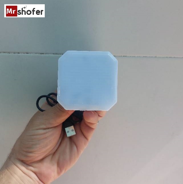 چراغ کمپی شارژی T219 مناسب سفر و کمپینگ 5 چراغ کمپی مربع شارژی T219