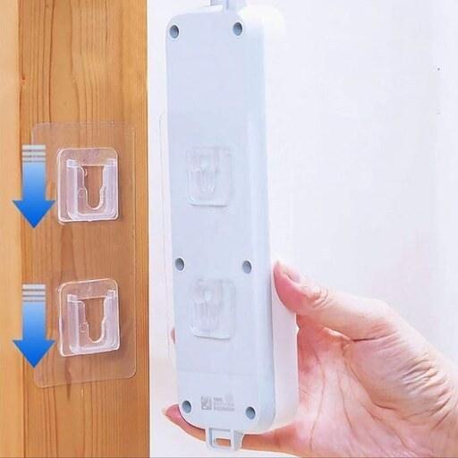 میخ چسبی دو طرفه (پک سه عددی)- مناسب چسباندن وسایل