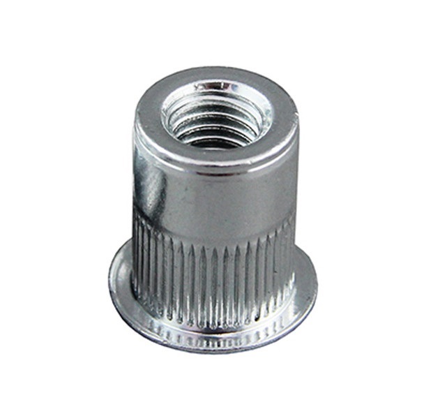 مهره پرچی گرد لبهدار (سایز M3 تا M12) 1 مهره پرچی گرد لبه دار