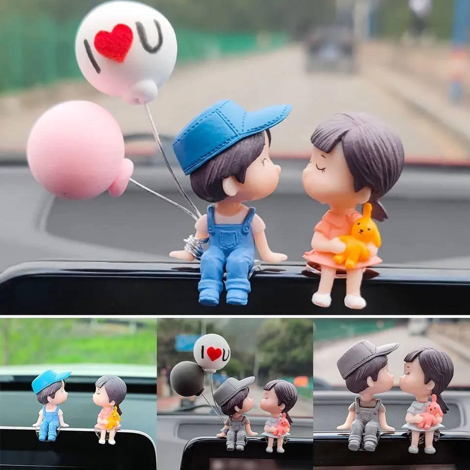 فیگور دکوری Love جفتی؛ یه لمس عاشقانه برای داشبورد ماشین